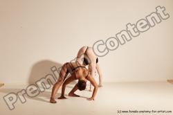 Female Anatomy poses - Capoeira